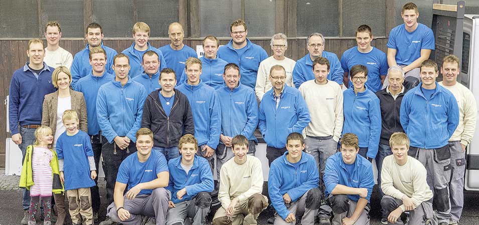 Gyger-Brack AG Mannschaft 2014